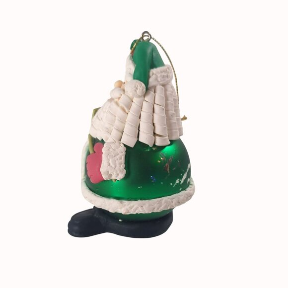 Avon Gift Collection Occupational Teacher Santa Christmas Ornament 1998 - Picture 2 of 4